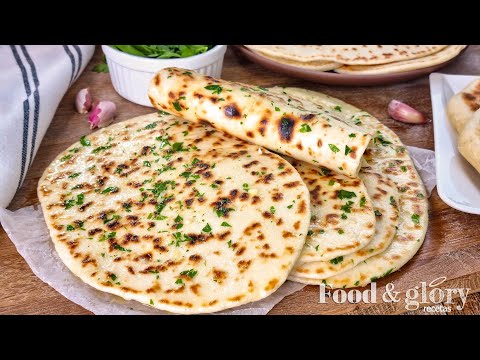 Pan Naan Rápido ¡El pan indio en Sartén Más Delicioso del Mundo!