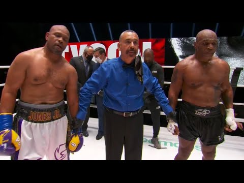 Mike Tyson vs Roy Jones Jr Ends in Draw