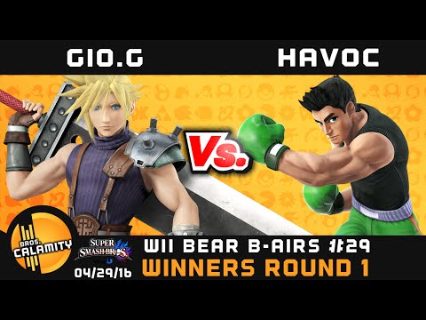 WBB #29 | BC Gio.G (Cloud) vs Havoc (Falcon, Mac) - Winners Round 1 - Sm4sh Singles