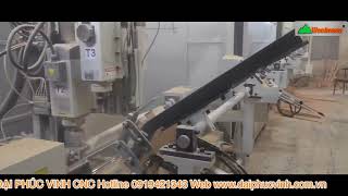 MÁY PHAY TIỆN CNC 4 Trục Gia Công hoàn thiện mọi công đoạn Chân Bàn - Ghế👍