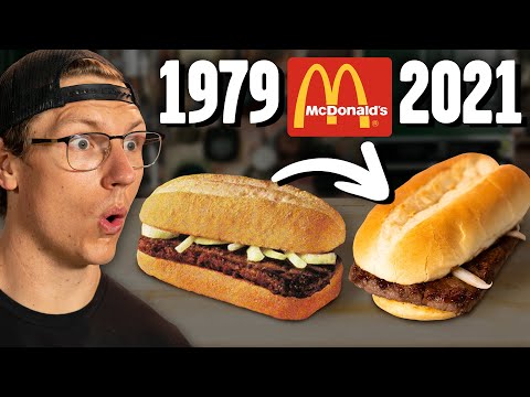 Recreating McDonald's Steak Sandwich From 40 YEARS AGO!