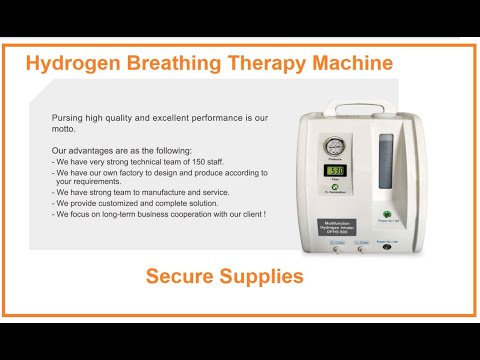 Hydrogen Oxygen Breathing machine