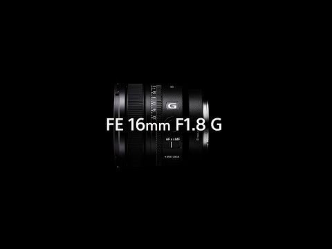 Lente G Ultra gran angular FE 16 mm F1.8 G