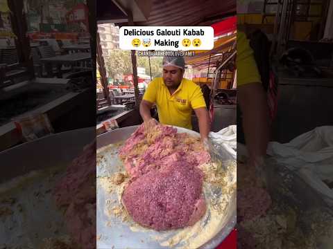 गलौटी कबाब | Galouti kebab#shorts #galoutikebab #kebab #kabab #indianstreetfood #streetfood #chicken