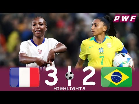 France vs Brazil Highlights | Last-Minute Drama | Europe vs South America Classic