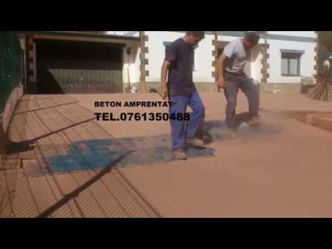 BETON AMPRENTAT TEGES 0761350488 ILFOV