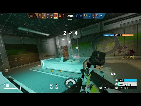 Solis 4k in Nighthaven Basement | Rainbow Six Siege Highlights Best of | Heavy Mettle | Ep. 8