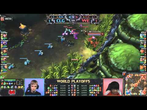 (HD238) World Championship - Quarter Final - CLG.eu vs World Elite - Game 3 -
