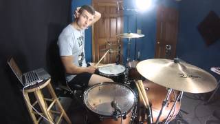 Wolves At The Gate-East to West (drum cover)
