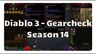 Diablo 3: Gearcheck für Season 14