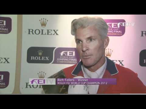 RICH FELLERS AND FLEXIBLE CROWNED ROLEX FEI WORLD CUP CHAMPIONS 2012