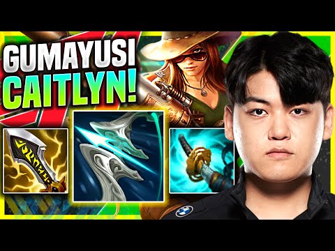 GUMAYUSI PERFECT GAME WITH CAITLYN! - T1 Gumayusi Plays Caitlyn ADC vs Jhin! | Preseason 11