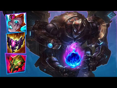 GALIO TOP Season 16 Is Broken - Galio Againts Cho'gath, Full AP