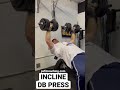 Incline Dumbbell Press | psfitcoaching.com