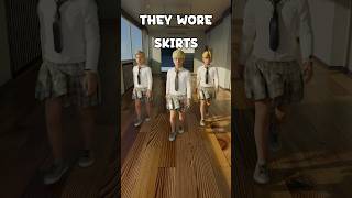 Boys with Skirts