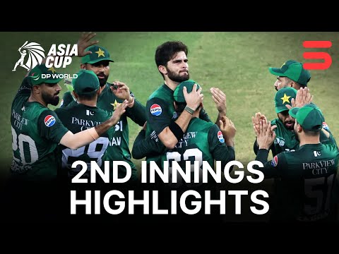 2nd Innings Highlights | Pakistan vs Bangladesh | Match 17 | DP World Asia Cup 2025 | ZF1K