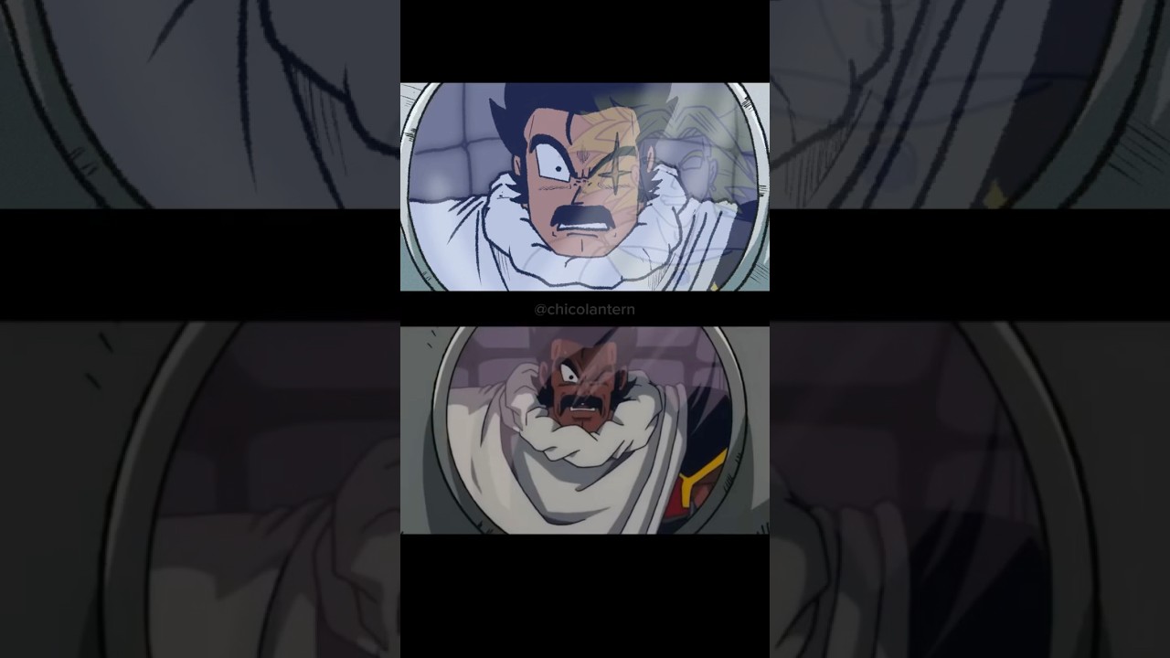 my animation and the original scene from DBZ#Broly Movie #dragonball #anime #manga #chicolantern