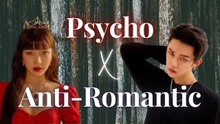 Psycho X Anti-Romantic  Red Velvet and TXT mashup