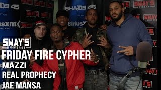 Friday Fire Cypher: Real Prophecy, Mazzi and Jae Mansa Take Turns Rapping Live