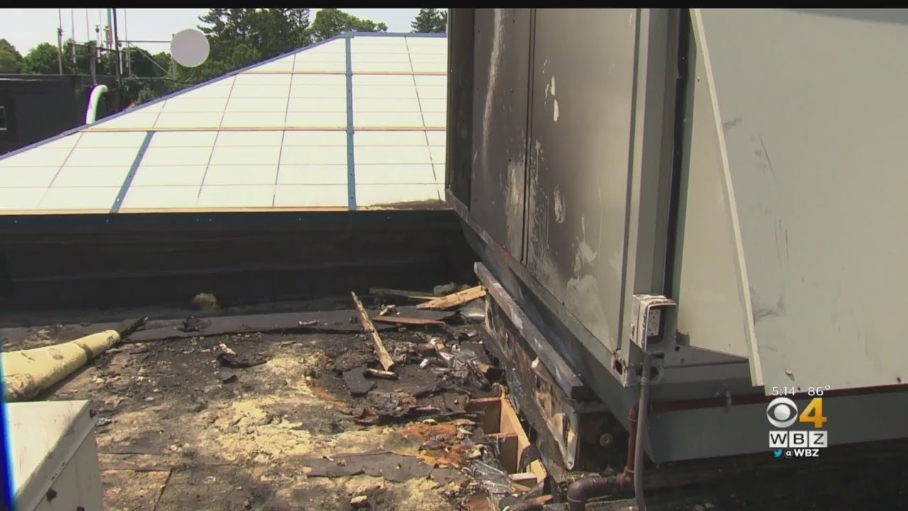 Illegal Fireworks Start Fire On Roof Of Randolph Town Hall