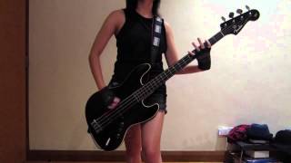 Mindless Self Indulgence (The Birthday Massacre Pansy Remix) - Never Wanted to Dance [Bass Cover]