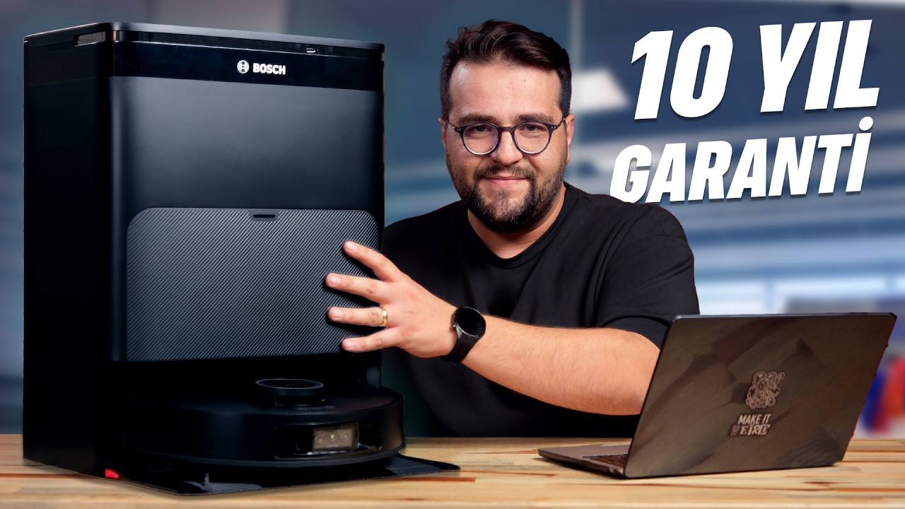 Bosch Spotless Max Cam Robot Süpürge İnceleme