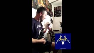 Razor - &quot;Forced annihilation&quot; guitar playthrough