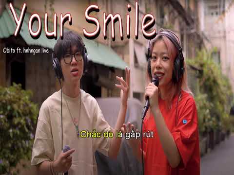 [ KARAOKE ] YOUR SMILE - Obito ft. hnhngan live (  Emma x Seachains x Obito) || BẢN ACOUSTIC CHUẨN