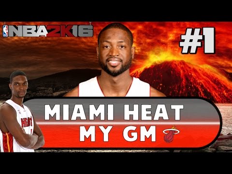 NBA 2K16 Miami Heat MY GM Ep. #1 - WINNING IT ALL?!?