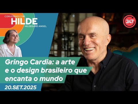 Conversas com Hildegard Angel - Gringo Cardia: a arte e o design brasileiro que encanta o mundo