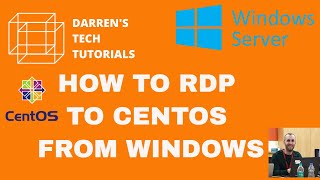 YouTube Thumbnail for HOW TO REMOTE DESKTOP FROM WINDOWS TO CENTOS SERVER