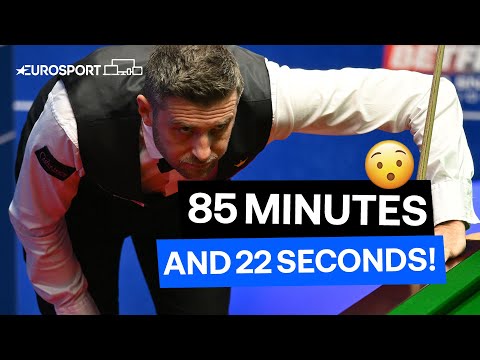 Bingtao and Selby play out the longest frame in World Championship history | Eurosport Snooker