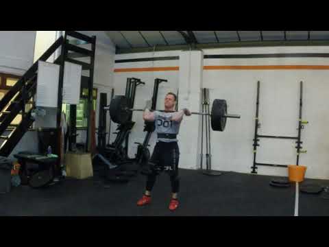 Olympic weightlifting comp at CrossFit Loughbrouh