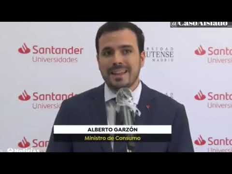 TREMENDO REPASO de VICENTE VALLÉS al MINISTRO COMUNISTA ALBERTO GARZÓN.