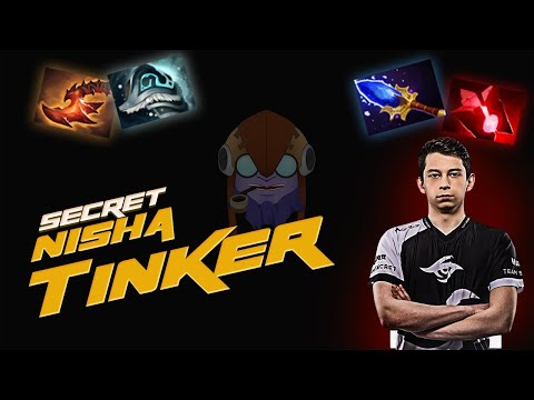 SECRET.NISHA TINKER || TINKER NEW META GAMEPLAY || DOTA 2 7.30B GAMEPLAY||TINKER GUIDE WATCH & LEARN