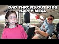 Daddy Temper Tantrum Throws Daughter S Happy Meal Out Car Window Original