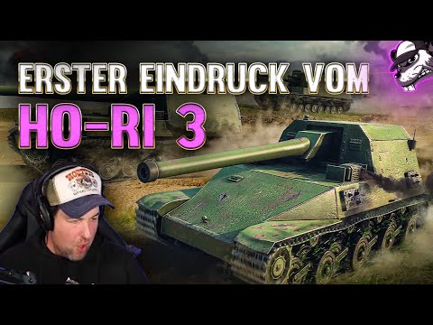 First Impressions of Ho-Ri 3 - Japanese Tier X TD [World of Tanks - Gameplay - German]