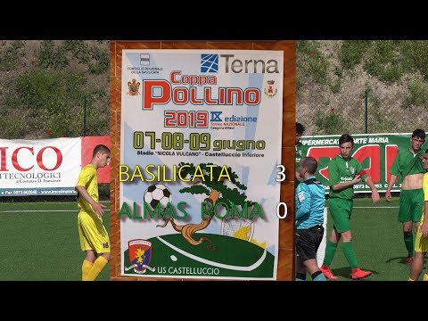 Coppa del Pollino 2019: Basilicata 3 -  Almas Roma  0