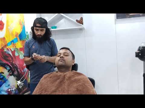 Beard and Clean Shave Look #shaving #haircut