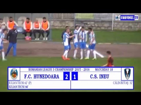 F.C. HUNEDOARA - C.S. INEU (2:1) 19.03.2016