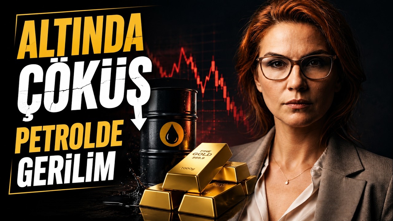 ALTINDA ÇÖKÜŞ, PETROLDE GERİLİM