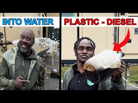 Turning Plastic into Water! With Moses West @MosesWestFoundation