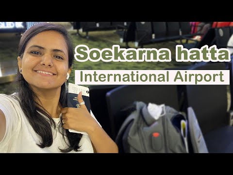 Aeroporto Internacional Soekarno-Hatta (CGK) | Excursão a pé no Terminal 3 | Jacarta | Indonésia | Tasneem