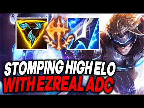 Insane Bot Gap in High Elo - Ezreal ADC Gameplay
