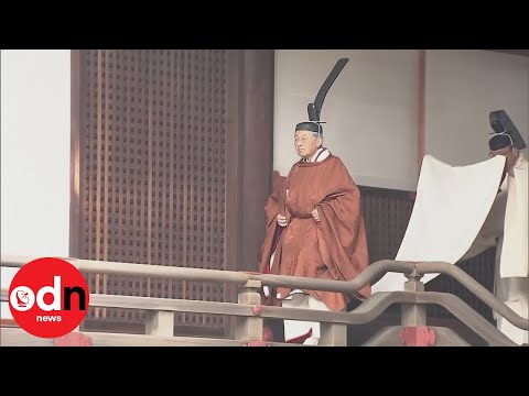 Japan's Emperor Akihito begins his abdication
