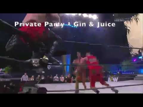 AEW Finisher : Private Party - Gin and Juice (plus) Marq Quen & Isiah Kassidy Finisher