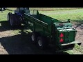 HP 500 Manure Spreader With COMPOST BEATERS Spreads Turkey Litter Pik Rite Spreader