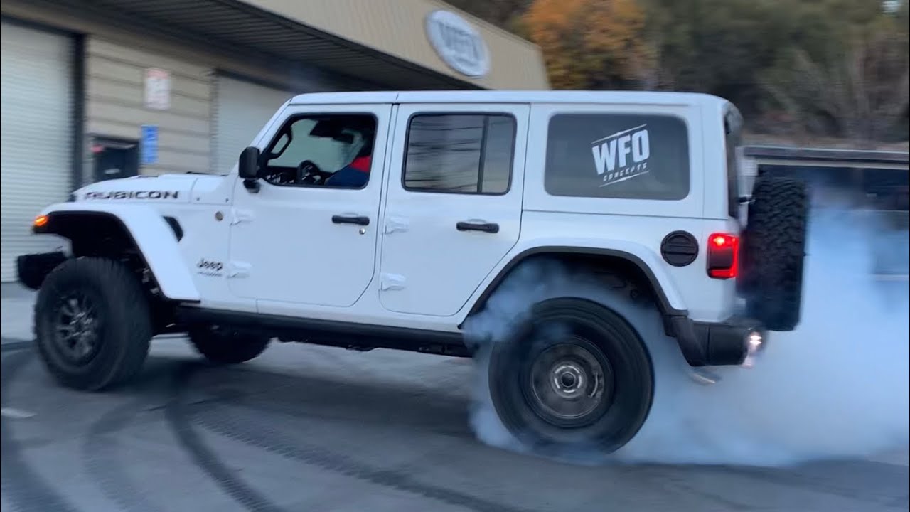 Breaking in a 392 JL Rubicon