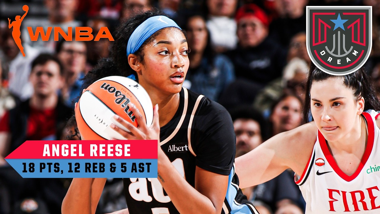 ANGEL REESE DOUBLE-DOUBLE 🔥 Atlanta Dream win vs. Portland Fire | WNBA on ESPN