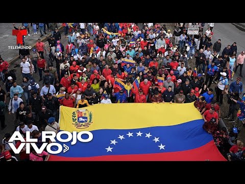 Diputados de la oposición venezolana ofrecen una rueda de prensa | Al Rojo Vivo | Telemundo